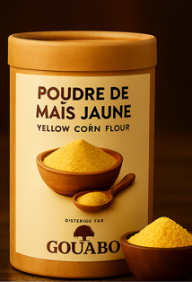 Poudre de maïs jaune